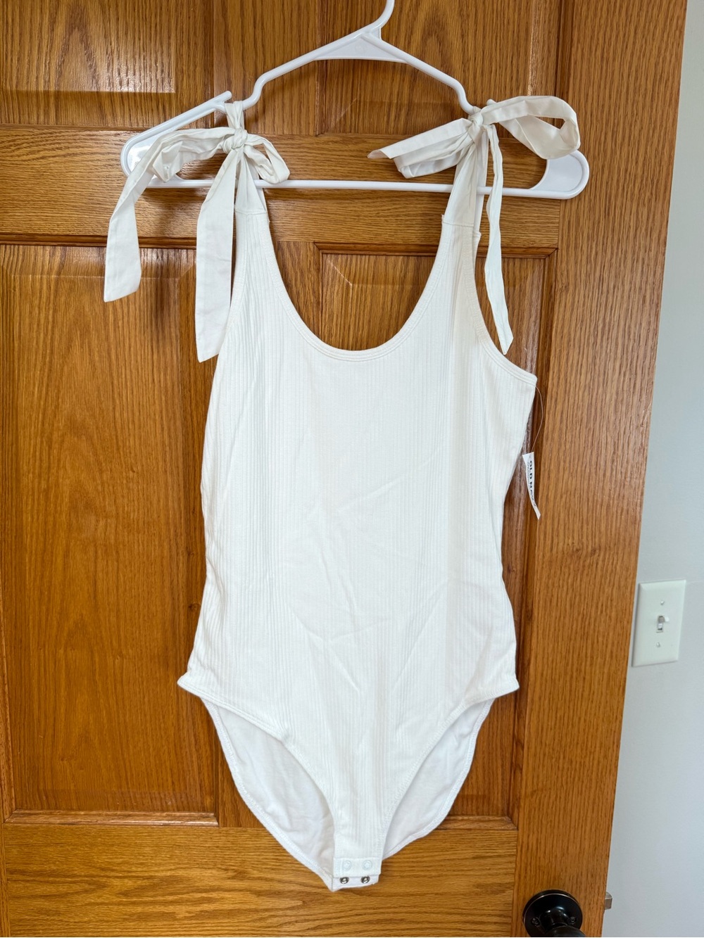 NWT Old Navy Tie-Shoulder Bodysuit